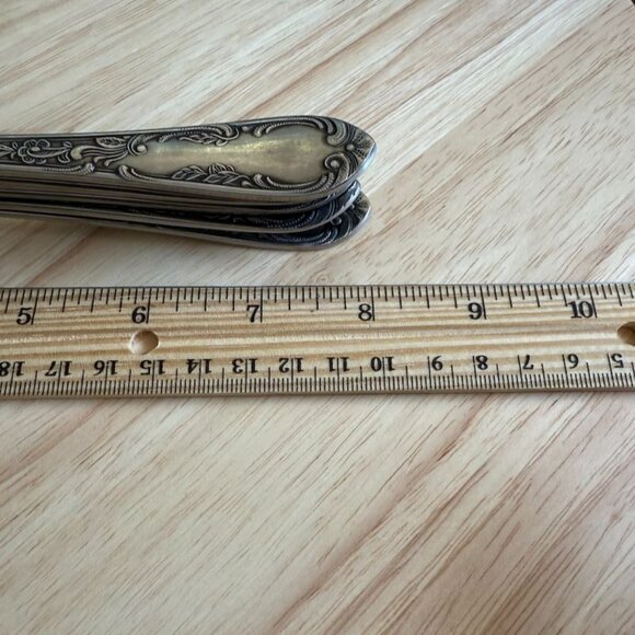 7 Vintage Amefa Holland AFS1 Stainless Flatware Serving Spoon 8 in Satin - Picture 9 of 11